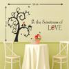 Littlebuds Sweetness of Love Large Vinyl wallsticker (125cmx70cm) view 2