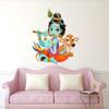 Littlebuds Vinyl Krishna Wall Sticker,(65cmx70cm), Multicolour view 1