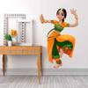 Littlebuds Bharathanatiyam Medium Vinyl Wallsticker (70 cm x 50 cm) view 2