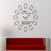 Littlebuds Clocks Medium Vinyl Wallsticker(90 cm x 90 cm) view 1