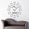 Littlebuds Clocks Medium Vinyl Wallsticker(90 cm x 90 cm) view 3