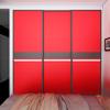 WALLTON - Self Adhesive Vinyl PVC Film Wall Paper Shelf Liner for Walls Furniture Door Wardrobe Almirah DIY Renovation Projects (Red Matt 16x36.2 Inch) view 2