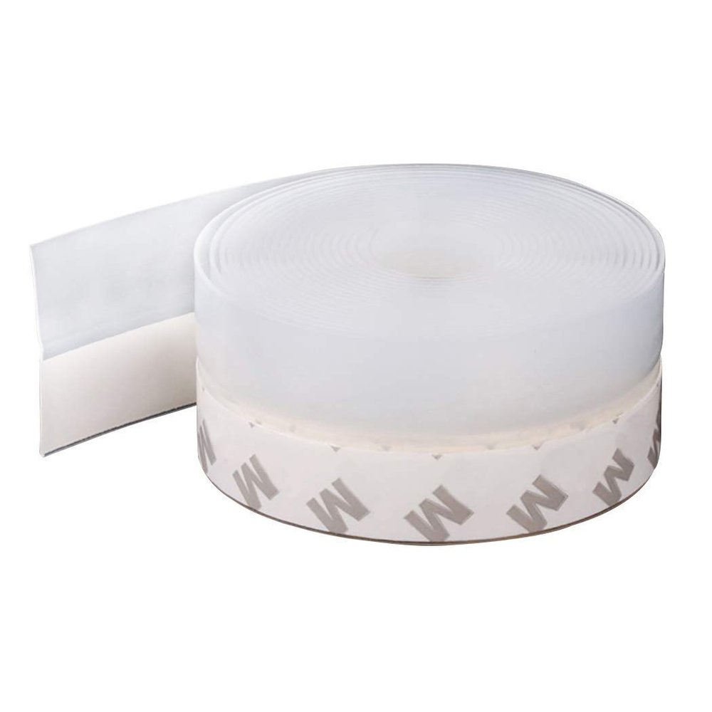 Sevia Under Door Window Seal Strip Simple Door Weatherstrip Door Tape for Insects Bugs Cockroach, Sound Proof and Stop Air Door Window Sealing Adhesive Tape (2 Meter)
