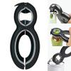VENIVA 6 in 1 Multifunction Stainless Steel Can Opener Creative Beer Bottle Opener Fashion Jar Opener Practical Kitchen Tool-in Openers view 1