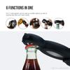 VENIVA 6 in 1 Multifunction Stainless Steel Can Opener Creative Beer Bottle Opener Fashion Jar Opener Practical Kitchen Tool-in Openers view 3