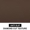 Vemonio ? Multi Purpose Textured Super Strong Anti-Slip Mat Liner - Size 45 x 300cm (3 Meter Roll, EVA Anti Slip Mat/Sheet, Coffee Brown) view 4