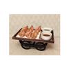JDK Wood Cart Snack Serving Tray Redi Shape view 2