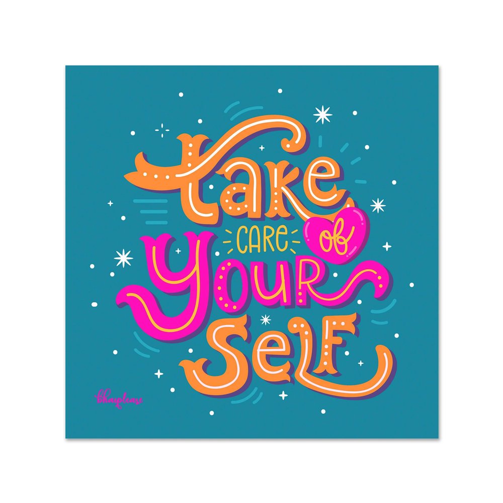 Bhai Please Take Care of Your Self Wooden Fridge Magnet (Pack of 1 pc) Size:4x3 inches- Funny, Motivational, Inspirational Quotes Gift and Decoration