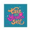 Bhai Please Take Care of Your Self Wooden Fridge Magnet (Pack of 1 pc) Size:4x3 inches- Funny, Motivational, Inspirational Quotes Gift and Decoration view 1