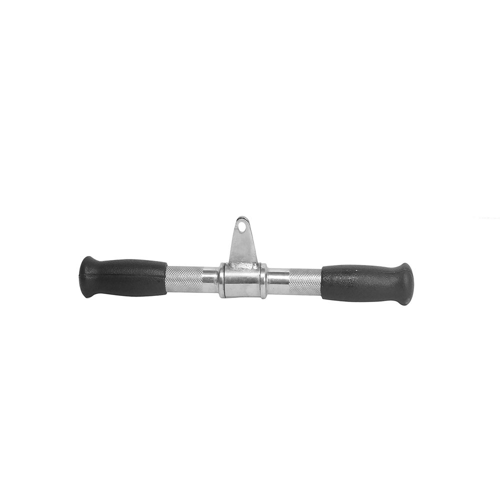 Straight LAT Bar | Straight LAT Tricep Press Down Bar with Rubber Hand-Grips