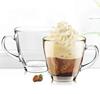 JIGSHTIAL Crystal Clear Glass Tea Cup and Coffee Cup Set of 6 Transparent (140ML) view 1