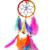 DealFry Traditional Decorative Car Hanging Dreamcatcher,Hanging Dream Catcher Attract Positive Dreams & Thinking for Car/Room/Home Decor/Balcony Wool Windchime, Made in India Best for Gifting view 3