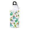 FirseBUY Boys and Girl's Cartoon Dinosaurs Aluminum BPA-Free and Eco-Friendly Water Bottle -White (600 ml , Pack of 1) view 1