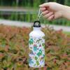 FirseBUY Boys and Girl's Cartoon Dinosaurs Aluminum BPA-Free and Eco-Friendly Water Bottle -White (600 ml , Pack of 1) view 2