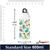 FirseBUY Boys and Girl's Cartoon Dinosaurs Aluminum BPA-Free and Eco-Friendly Water Bottle -White (600 ml , Pack of 1) view 4