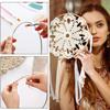 TipTop Decoration Premium Metal Rings for Dream Catchers and Macram (Stainless Steel) (2-10, 6 Pcs Each Size) view 4