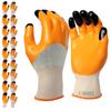 F8WARES Men's/Women's Multipurpose Heavy-Duty Reusable Washable Nitrile Coated Cotton Work Safety Hand Gloves view 1