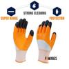 F8WARES Men's/Women's Multipurpose Heavy-Duty Reusable Washable Nitrile Coated Cotton Work Safety Hand Gloves view 2