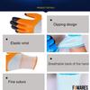 F8WARES Men's/Women's Multipurpose Heavy-Duty Reusable Washable Nitrile Coated Cotton Work Safety Hand Gloves view 3