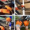F8WARES Men's/Women's Multipurpose Heavy-Duty Reusable Washable Nitrile Coated Cotton Work Safety Hand Gloves view 4