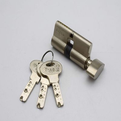 RAB Sliding Lock Stainless Steel Door Cylinder Lock (Code:- 1 Side Ultra, with Keys, 70mm)
