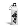 Prink Aluminium Bike Printed Sipper Water Bottles for Men (600ml, White) view 1