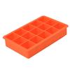 Zollyss Silicone Ice Tray | 2 Pack | 15 Each Ice Cube Tray | Stackable Flexible & Multicolor | Easy-Release Flexible Silicone | Provides Mess-Free Ice Removal view 2