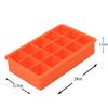 Zollyss Silicone Ice Tray | 2 Pack | 15 Each Ice Cube Tray | Stackable Flexible & Multicolor | Easy-Release Flexible Silicone | Provides Mess-Free Ice Removal view 3