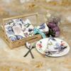 Bilberry Furnishing by Preeti Grover Dining Table Napkins 6 pcs Set of Large 43 x 43 cm (17 x 17 inch) - Multicolor - Absorbent Heavy Cotton Party Fabric Machine Washable for Home Restaurant Banquet & Hotel view 2