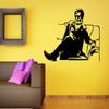 Littlebuds Rajini Kanth Medium Vinyl Wallsticker (75 cm x 55 cm) view 1