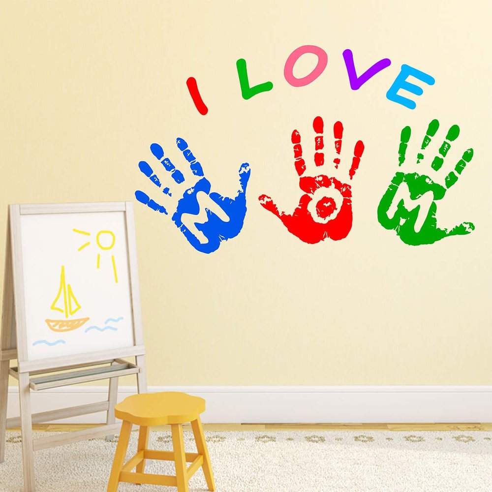 Littlebuds I Love Medium Vinyl Wallsticker (55 cm x 95 cm)