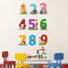 Littlebuds Kids Numbers 123" Medium Vinyl Wallsticker (55 cm x 70 cm) view 2