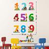 Littlebuds Kids Numbers 123" Medium Vinyl Wallsticker (55 cm x 70 cm) view 3