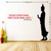 Littlebuds Budha Quotes Medium Vinyl Wallsticker (125 cm x 90 cm) view 2