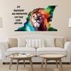 Littlebuds Lion Quotes Medium Vinyl Wallsticker (80 cm x 40 cm) view 2