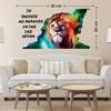 Littlebuds Lion Quotes Medium Vinyl Wallsticker (80 cm x 40 cm) view 3