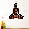 Littlebuds Budha Medium Vinyl Wallsticker (75 cm x 70 cm) view 2