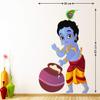 Littlebuds Lord Krishna Medium Vinyl Wallsticker (55 cm x 80 cm) view 2