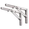 BTL 200 mm Folding Shelf Table Bracket 100 kg Load Capacity Bench Stainless Steel 8 inch Sturdy Wall Mounted DIY Space Saving Multipurpose Bracket Heavy Duty Premium for fold Down Table Rack BTB-08-SS view 1