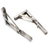 BTL 200 mm Folding Shelf Table Bracket 100 kg Load Capacity Bench Stainless Steel 8 inch Sturdy Wall Mounted DIY Space Saving Multipurpose Bracket Heavy Duty Premium for fold Down Table Rack BTB-08-SS view 2