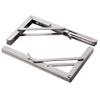 BTL 200 mm Folding Shelf Table Bracket 100 kg Load Capacity Bench Stainless Steel 8 inch Sturdy Wall Mounted DIY Space Saving Multipurpose Bracket Heavy Duty Premium for fold Down Table Rack BTB-08-SS view 4