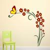 Littlebuds Flowers Medium Vinyl Wallsticker (90 cm x 90 cm) view 1