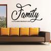 Littlebuds Family Quotes Medium Vinyl Wallsticker (90 cm x 40 cm) view 1