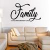 Littlebuds Family Quotes Medium Vinyl Wallsticker (90 cm x 40 cm) view 2
