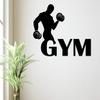 Littlebuds Gym Boy Medium Vinyl Wallsticker (80 cm x 65 cm) view 2
