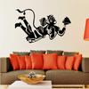 Littlebuds Hanuam Medium Vinyl Wallsticker (100 cm x 50 cm) view 3