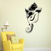 Littlebuds Elephant Face Medium Vinyl Wallsticker (45 cm x 80 cm) view 1