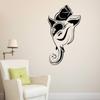 Littlebuds Elephant Face Medium Vinyl Wallsticker (45 cm x 80 cm) view 3