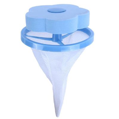 PallRin Washing Machine Flower Ball Shape Floating Reusable Mesh lint Net Trap Filter Bag Hair Catcher Removal Dirt Fur Pouch|ColorRandom,Home Household Tool Cloth Laundry Washer Device Cleaning,1 Pc