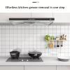 SIA VENDORS Plain Kitchen Stickers Wall Oil Proof Peel & Stick for Kitchen Tiles Behind Gas Stoves, Sink, Wash Basin, Sticker with UV Coated Film on Vinyl (20 X120) view 3